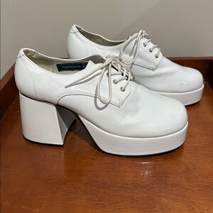 Fantasma Men’s Platform Shoes White, Medium (M10-11)